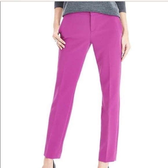 Banana Republic Pants - Banana republic magenta pants